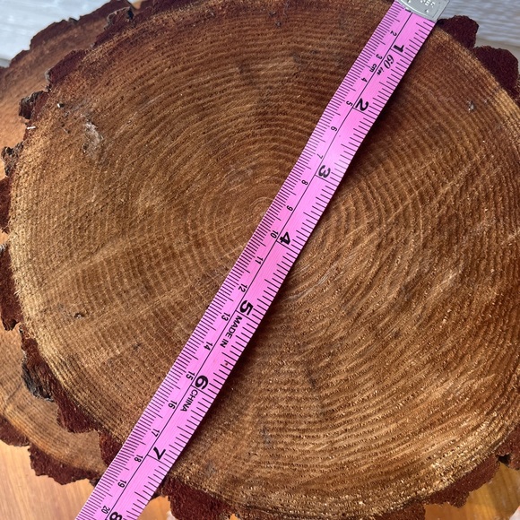 2 Wood Round Slice Decor Set Farmhouse - Picture 3 of 4